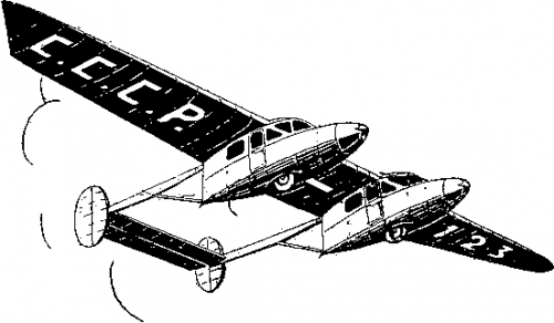 zeitschrift-flugsport-1933 Russain glider.png