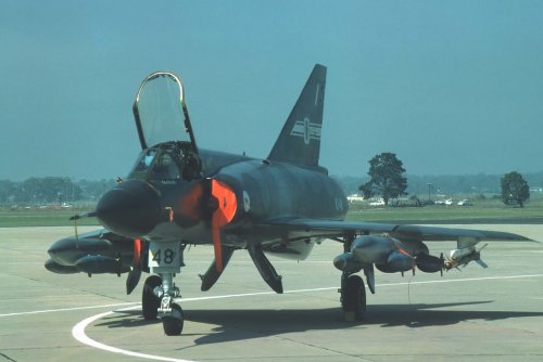 RAAF Mirage III with TK-500.jpg