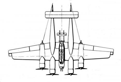 Four engine Archer with Lightning plan view.jpg