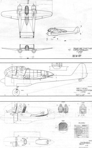 Booking plane diagram RK 2 m-62 (1943).jpg