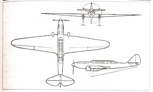 Diagram of the far reconnaissance-attack aircraft with m-34frn D.p. Grigorovich.jpg