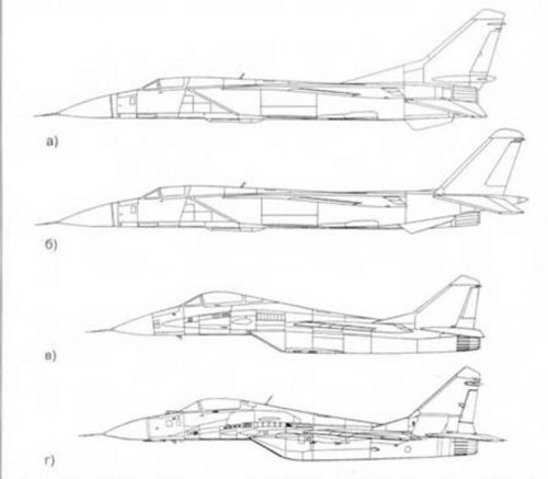 Change the appearance of the MiG-29 during the design process.jpg