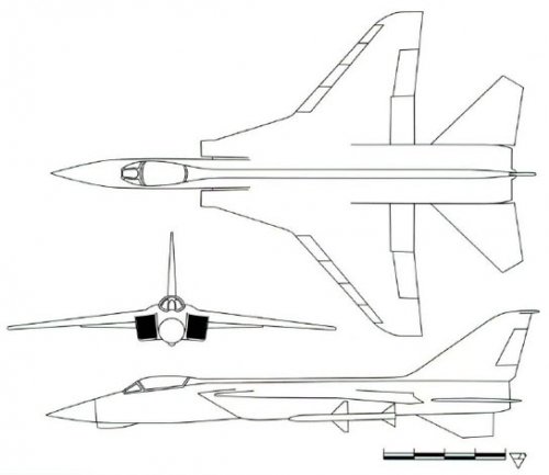 MIG-29 on conceptual design stage in 1971.jpg