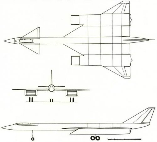 Projection of the T-4 aircraft represented in Avanproekte (No. 10 in the diagram on page 18).jpg