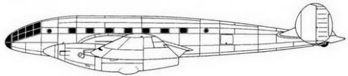 Draft passenger plane based on Yer-2.jpg