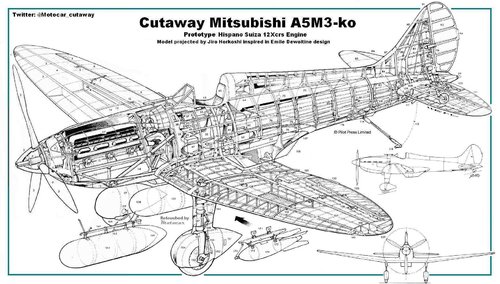 Cutaway Mitsubishi A5M3-ko twitter.jpg