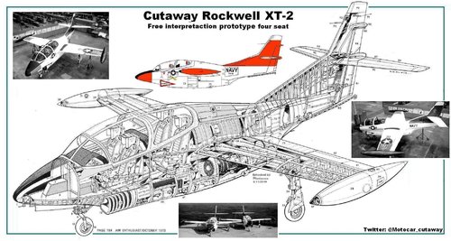 Cutaway Rockwell XT-2 four seat.JPG