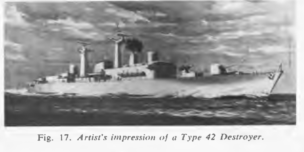 Type 42 Illustration 1970 - Schip en werf - Main Propulsion Gas Turbines in the Royal Navy 202...png