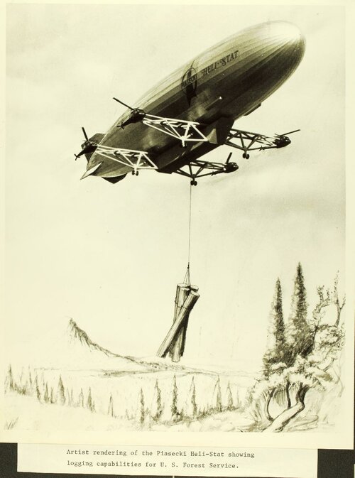 Artist rendering of the Piasecki Heli-Stat showing logging capabilities for US Forest Service ...jpg