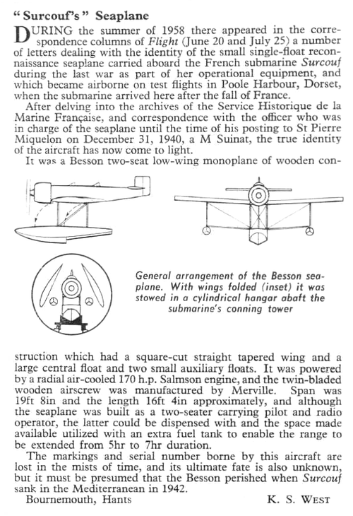 ''Surcouf's'' seaplane (Flight, 6 May 1960).gif