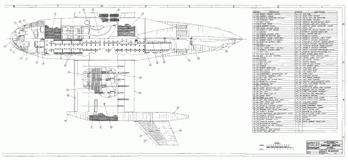 Vought V-460 Inboard Profile top view.gif