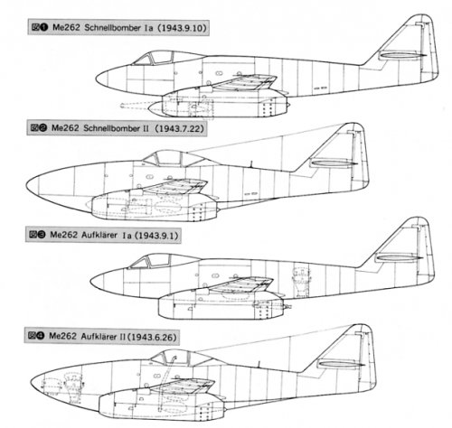 Me 262 Schnellbomber I and II.jpg