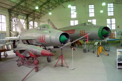MiG-21 at Nanjing + unknown missile.jpg