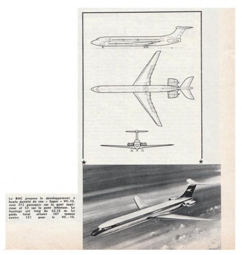 BAC V1181 DB265 Superb - Aviation Magazine International - No. 424 - 1 Août 1965.......jpg