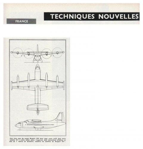 Bréguet Br.944 - Aviation Magazine International - Numéro 412 - 1 Février 1965.......jpg