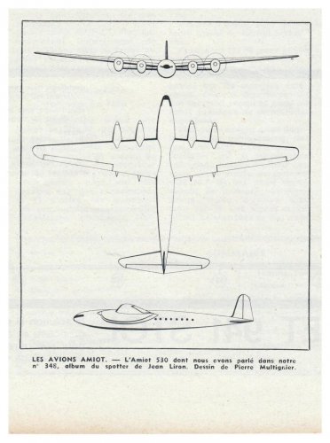 Amiot 530 project - Aviation Magazine - Numéro 365 - 15 Février 1963.......jpg