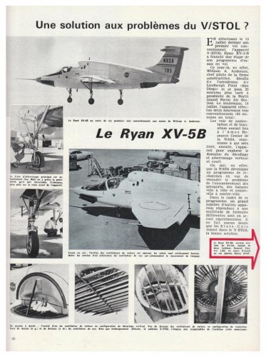 Ryan XV-5B Vertifan - Aviation Magazine International - No. 496 - 15 Août 1968 1.......jpg