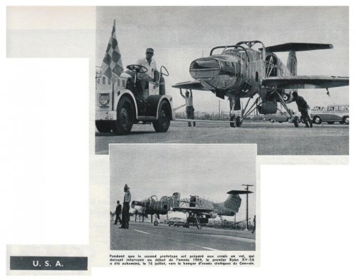 Ryan XV-5A Vertifan - Aviation Magazine - Numéro 377 - 15 Août 1963.......jpg