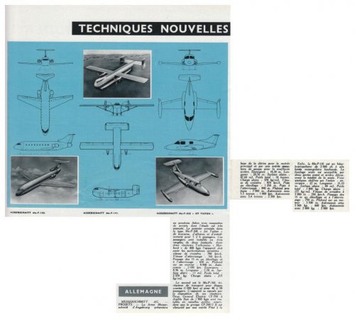 Messerschmitt projects - Aviation Magazine - Numéro 371 - 15 Mai 1963 .......jpg