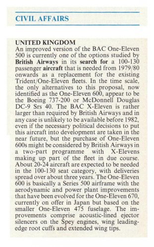 BAC 1-11-600 project - Air International - March 1978.......jpg