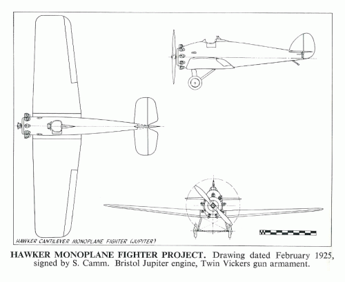 Monoplane Fighter (project, February 1925).gif