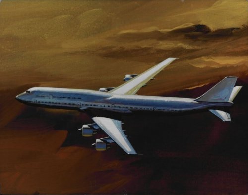 Boeing 747-500 concept art, Seattle PI, date unknown.jpg