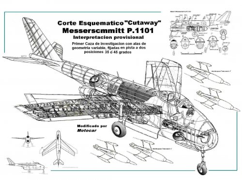 Cutaway Messerscmitt P.1101.jpg