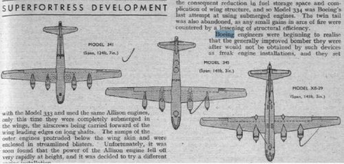 MODEL 341,345 & XB-29.JPG