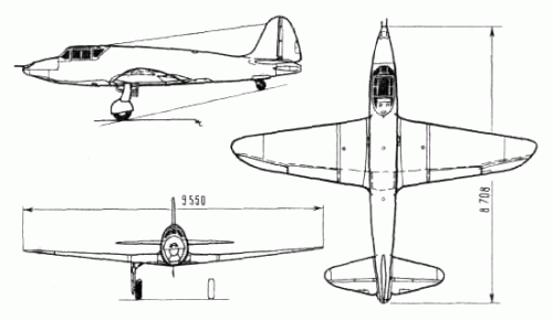 MK Tikhonravov 'Aircraft 302'.gif