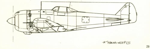 Ki-44 with individual exchausts.jpg