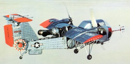 Vertol Model 76 Tilt Wing Research Aircraft Army Vz 2 Secret Projects Forum