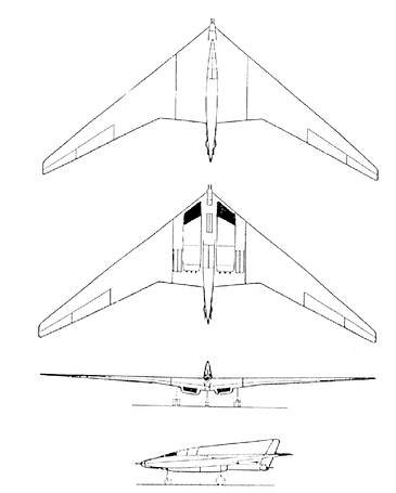 Horten Ho XVIII B-2 PLANOS-ww2shots-air force.jpg