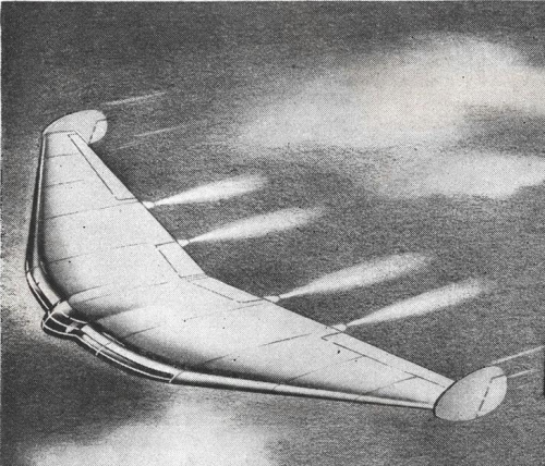 Lockheed Hypothetical Blended-Wing Tailless Aircraft of 1945 ...