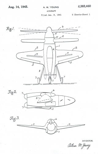 Bell 1941 VTOL Patent (3 view).jpg