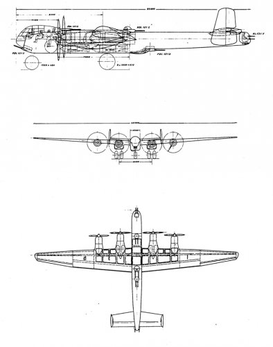 He 277 w-nosewheel gear 'Typenblatt' drawing-sm.jpg
