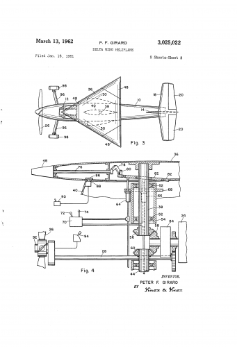 Girard Delta Wing Heliplane Patent (US3025022) (2).png