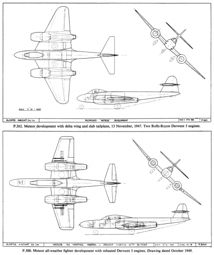 Gloster P262 and P300 (3 views).png