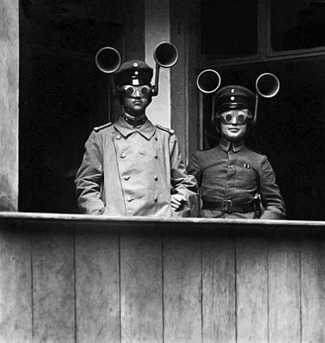 German Directional Sound Locators (1917).jpg