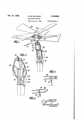 de Bothezat Patent (US2180922).png