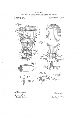 Jelalian-M Sporting Dirigible 1917 (US1247960).png