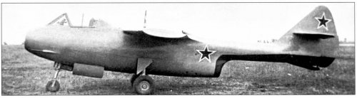 The final version of La-150 with a larger vertical tail surfaces and deflected downward winglets.jpg
