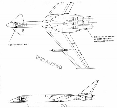 NX-2 with three XNJ140E engine+two conventional jet engine booster.jpg