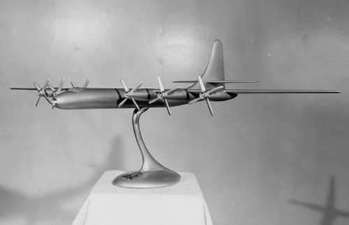 The scale model of the Boeing Model 462. The gun turrets are removed..png