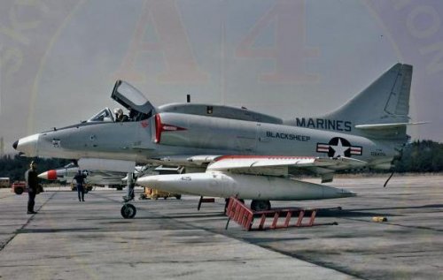 A-4M 158425 VMA-214 20MAR73 NATC Pax River S-Miller.jpg