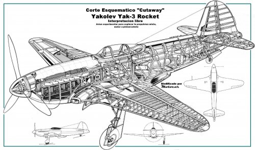 Cutaway Yakovlev Yak-3 Rocket engine.JPG