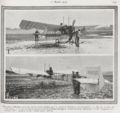 Zodiac L'Albatros No 2 monoplane 1910 L'Aérophile p147 big.jpg