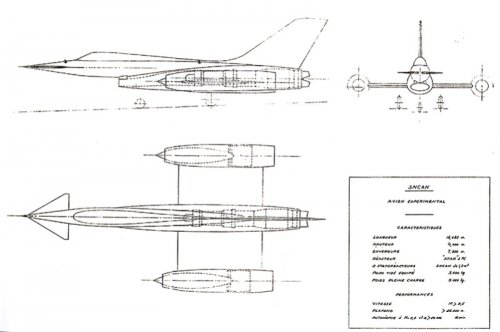 Nord 1520 Griffon III  version 1 Super Atar + 2 statos  Mach 3.jpg