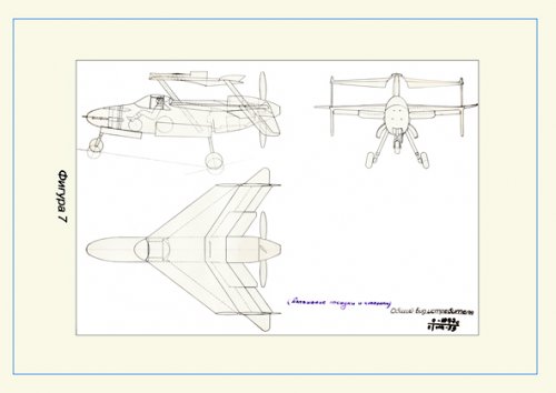 D M Ruter's fighter in landing configuration.jpg