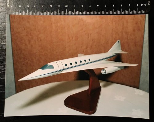Gulfstream-Lockheed Martin SSBJ display model.jpg