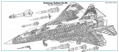 Cutaway Sukhoi Su-59 two place.PNG